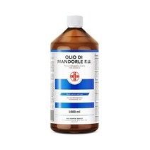 AIESI 아몬드 오일 스위트 Ph.약용 식품 화장품 및 피부과용 100% 순냉 프레스 1리터 병 이탈리아산 427232
