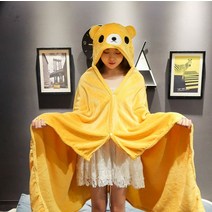 다세코 다세코 동물 캐릭터 후드담요 모자담요 무릎담요 망토후드담요 학생 귀여운담요