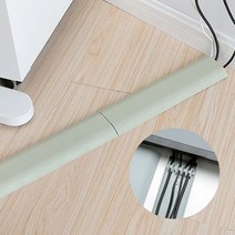 다파요 2+1 깔끔한 전선 정리 보호 파스텔 케이블 몰딩 컴퓨터 TV 인터넷 선정리, 핑크(3P)