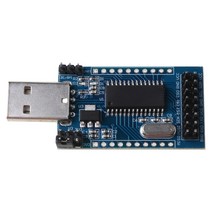 CH341A 프로그래머 USB에서 UART IIC SPI I2C 변환기 병렬 포트 변환기, 파란색, 44*26mm