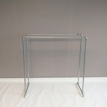 이믹스 듀얼 더블 파이프행거 2단 흑관 백관 인테리어 DIY, 1000형(백관)