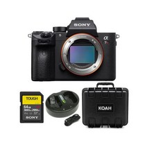 소니 알파 a7R III A 풀프레임 미러리스 카메라 및 64GB SD 카드 번들
