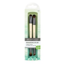 EcoTools Duo Eyeshadow Makeup Brush 에코툴스 듀오 아이섀도우 메이크업 브러쉬 4종세트 0.64oz(18g) 2팩