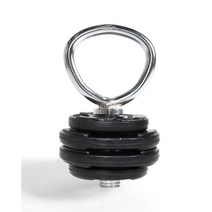 [바디엑스] 무게조절 중량용 케틀벨 핸들 10kg 세트, 단품