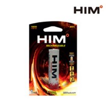 힘 리튬이온 충전지 2600mAh 18650, 8개, 1개입