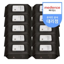 올곧은 프리미엄 휴대용 물티슈 엠보 캡형 (20매) 유아물티슈, 10팩, 20매입