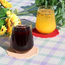 실리콘 컵받침 티코스터 받침 대 유리 예쁜컵 코스터제작 실리콘코스터 종이코스터 아이스커피잔, 실리콘컵받침피치