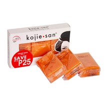 Kojie san -skin lightening soap 3 bars [65g*3] 코지산 비누 스킨 라이트닝, 195g / 65g x 3, 1개