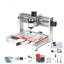 소형 DIY CNC 밀링 목재 선반 가공 각인기 머신, 3020MAX+10w+제어보드