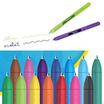 페이퍼메이트 잉크조이 젤 펜 400 캡 0.5mm 낱개, 베리