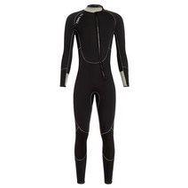 드라이슈트 다이빙후드 세미 프리다이빙 서핑 스쿠버 스노쿨링 수영강사 슈트 3MM, C. 3MM, XL 80-90KG