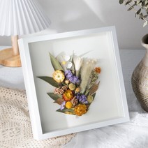 플라워 액자 입체 공간액자 5cm 깊은 팝아트 관액자 3D 캘리그라피 5x7 DIY 투명, 선택_화이트 5cm