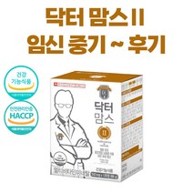 닥터맘스2 임신 중기 후기 임산부 여성 엽산 철분 종합영양제 보충제