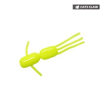 캣츠크로우 베르베르 1.1인치 볼락 꺽지 송어 산청어 얼음낚시 웜, 037