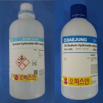 수산화나트륨용액 (0.01mol 0.1mol 1mol) EP 500ml/1L Sodium hydroxide standard solution(kor), 0.1mol-EP(500ml)