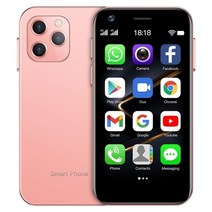 핸드폰 싸게 사는 법 mini lte 4g 스마트폰 soyes xs12 ultra thin cute android 9 0 학생 휴대 전화 googel play tiktok, 분홍색, 32GB
