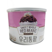 대두식품 화과방 우리통팥 BOX(2kg*6)캔 국산 빙수팥 화과방