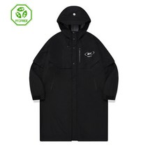UFC 쉐도우 오버핏 롱 자켓 블랙 U1JKU1102BK