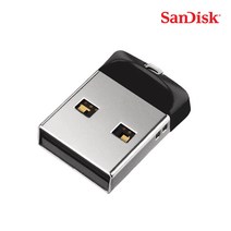 샌디스크 Cruzer Fit Z33 CZ33 귀여운USB메모리 각인 유에스비 초소형, 64GB
