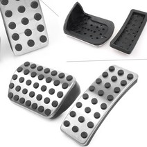 브레이크패드 K5브레이크 아반떼N브레이크 디스크 3Pcs AT 자동차 가스 브레이크 페달 발 패드 커버 벤츠 W176 W246 X156 C117 W166 C292 X166 A B