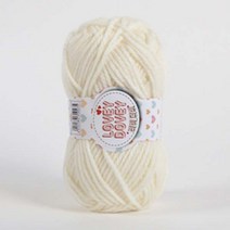 [앵콜스] (10+1) 러비더비 90g 21컬러 부드러운 입문자용 목도리 모자실 추천, 01 아이보리(낱개)