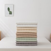 국산 순면 침대패드 면100% 프리미엄 호텔식 고밀도 워싱 카페트 아토피 비염 알러지 매트리스 밴딩패드