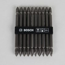 보쉬 스크류드라이버 비트 6.35x110mm 십자팁10개 A08