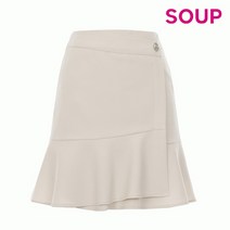 숲 SOUP 플레어 랩 스커트_K SY2SR86