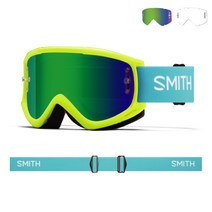 SMITH Fuel V.1 MTB 퓨엘 브이원 엠티비 고글 (Acid Green Mirror) 에시드 그린미러, 단품