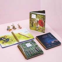 만년 스프린 숫자가 적혀 있는 다이어리 수첩 플래너, 너와함께라면_품절