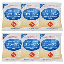 [최신유통기한 2024년 7월 20일] 일본 공식 수입 정품 하나마이 100% 먹는 피쉬콜라겐 100g 5+1세트(6세트) 대용량 저분자 어류 생선 피시 펩타이드 분말 가루 영양제, 100g x 6세트