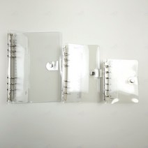 투명 다이어리 커버 재료 수첩 만들기 바인더 리폼 노트 케이스 다꾸