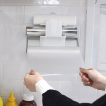 신나라-닷컴_만능 다용도 주방걸이 슬라이딩방식수납 랩걸이 정리용품 비닐 흡착식 키친타올 롤걸이_ tlsskfk, 이상품찜!, S-N-선택사항없습니다