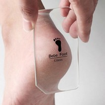 베베풋 글라스 유리 발 각질제거기 골드에디션 양면 뒤꿈치 갈라짐 발케어, 일반각질용