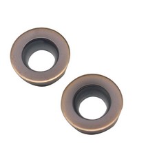 20 pcs rpmw1003 청동 색 초경 인서트 인덱서 블 선삭 공구 cnc 밀링, 한개옵션0