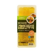 풀무원 집밥 김밥단무지 (400g) 가정식 간편식 도시락 자취 혼밥 야식 소풍, 1개