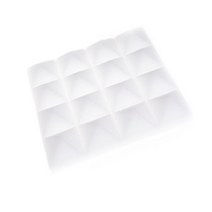 방음부스 가정용 미니 드럼 1인 피아노 이동식 색소폰 노래방25*25cm 5cm 두께 방음 스튜디오 폼 처리 우수, 02 WT