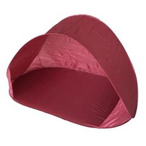 자동 텐트 자외선 차단제 방수 내구성 휴대용 비치 텐트 캠핑 낚시 텐트 anti-ultraviolet light awning, 협력사, 빨간