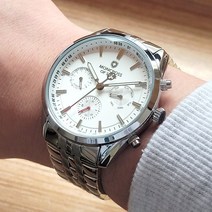 지엘 정품 남성용 시계 방수 캘린더 프리미엄 패션 쿼츠 야광시계