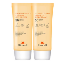 리코셀 유브이 쉴드 프로 워터프루프 레포츠 선크림 SPF50+ PA++++, 70ml, 2개