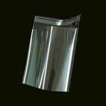 포장비닐 VM 접착식 포장 OPP 비닐 봉투 10cmX11cm+4cm 600장, 단품