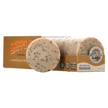 Sappo Hill 글리세린 크림 바 비누 올드패션드 오트밀 바 12개 각 100g(3.5oz) 1팩