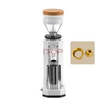 Itop-40 ITOP 40mm 티타늄 버 커피 그라인더 금속 호퍼 우아하고 작은 전기 기계 휴대용 가정용, CHINA, WH Titanium Burr_220V-240V | A