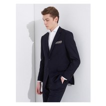갤럭시 갤럭시 GX1983 다크 네이비 솔리드 Slim Fit 정장 재킷 (GA1801XC2R)