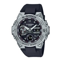 [G-SHOCK] GST-B400-1ADR 지샥 지스틸 카본 블루투스 터프솔라 아날로그-전자 스포츠 메탈시계 USN