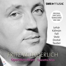 [CD] Fritz Wunderlich 프리츠 분덜리히 3집 - 오페레타 아리아 (Operetta Arias by Lehar Kalman Fall St...