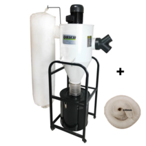 목공용 집진기 먼지 연기 흡입기 분진기 샌딩 제연, 750W 220V, 750W 220V + 튜브 1M