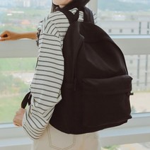 남여공용캐주얼무지백팩심플데일 공용 스타일 고등학생백팩 북가방 데일리 심플 캐주얼 백팩 무지 남여 8W9A88C1