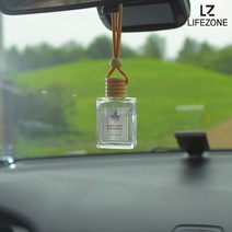라이프존 네이처 통풍구 클립형 걸이형 자동차방향제 미니디퓨저 15ml 1P, 피오니 앤 허니로즈