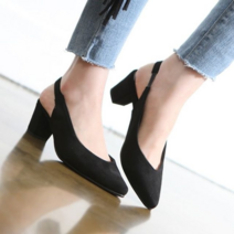 여성 스웨이드 슬링백